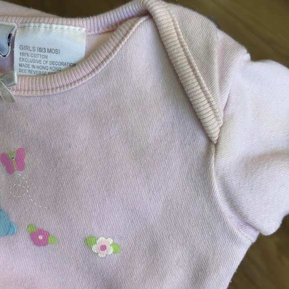 Vintage Baby Blues Clues One Piece Snap Girls Size 0-3 M Read - Picture 2 of 9